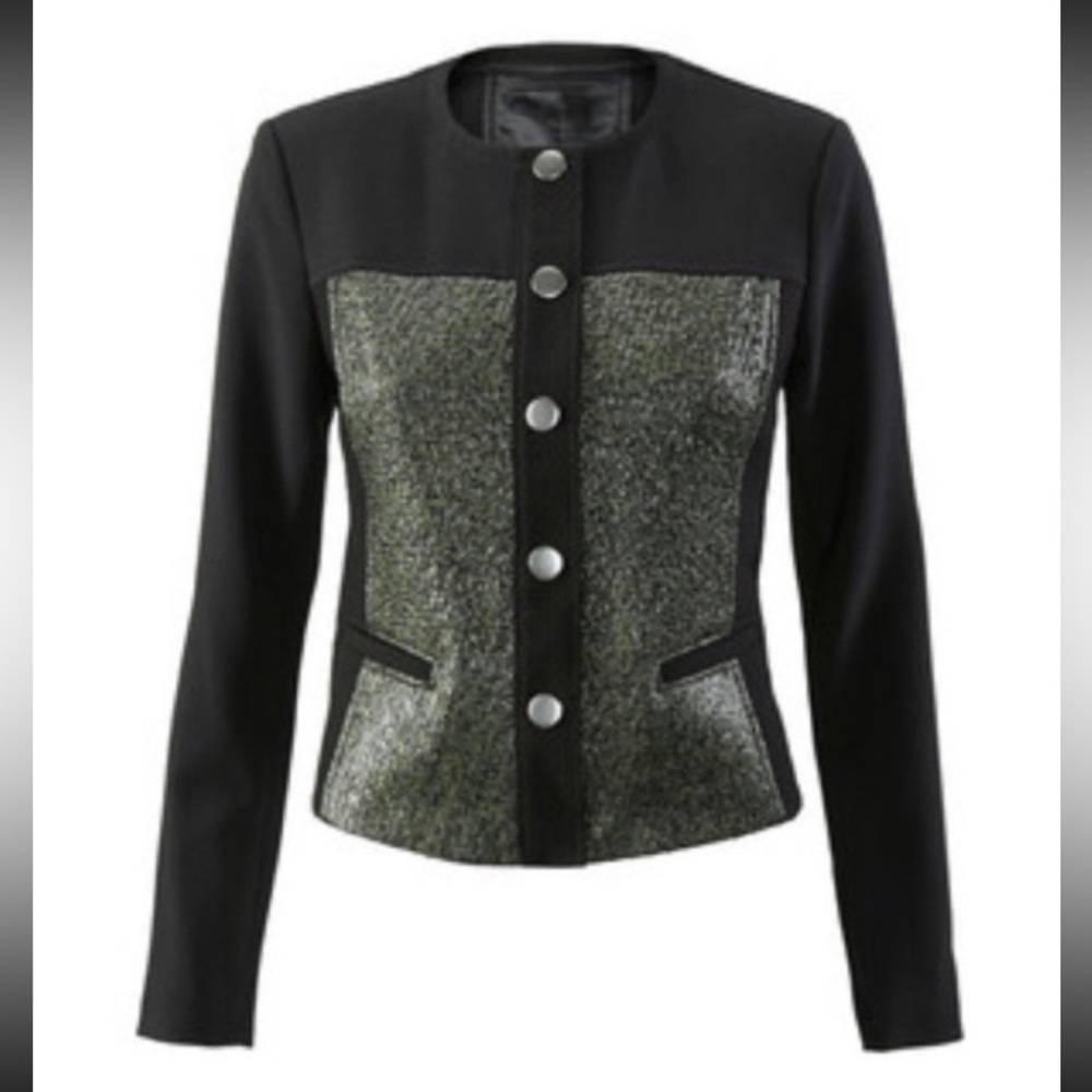 Cabi Mixed Media Jacket- size M